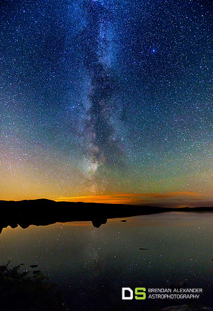 Tranquil Milky Way From Doochary, Co. Donegal