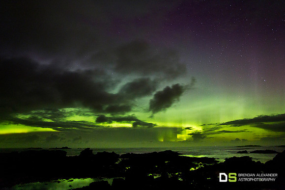 Aurora In The Rock Pools