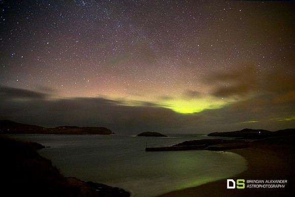 Winter Solstice Aurora from Donegal
