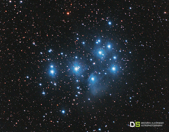 The Pleiades Star Cluster