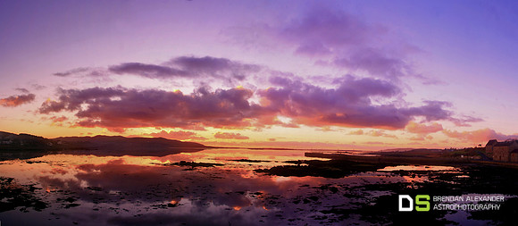 Reflections at Sunset, Dungloe