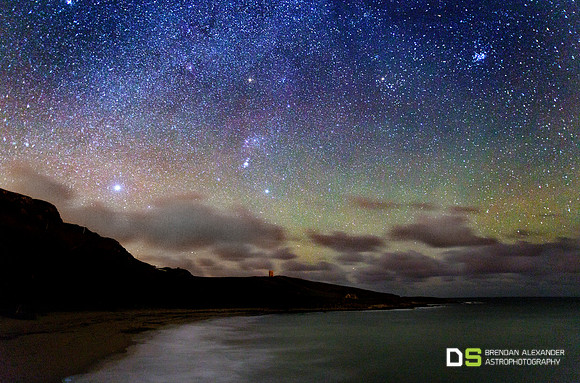 The Winter Stars Above Maghery, Dungloe, Co. Donegal