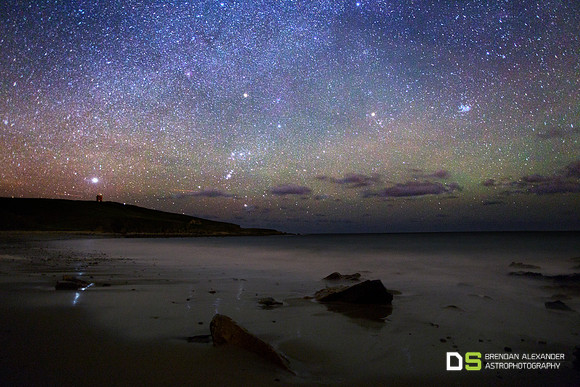 Winter Star Reflections at Crohy Head
