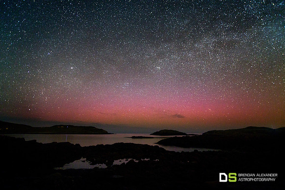 Cruit Island Auroral Glow