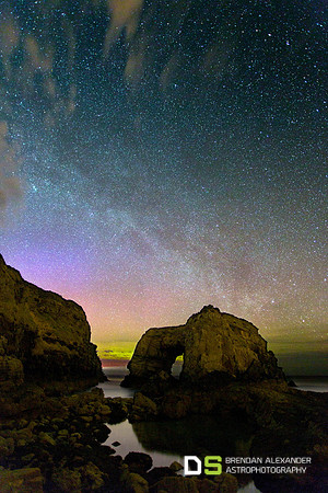 The Great Pollet Sea Arch & The Northern Milky Way