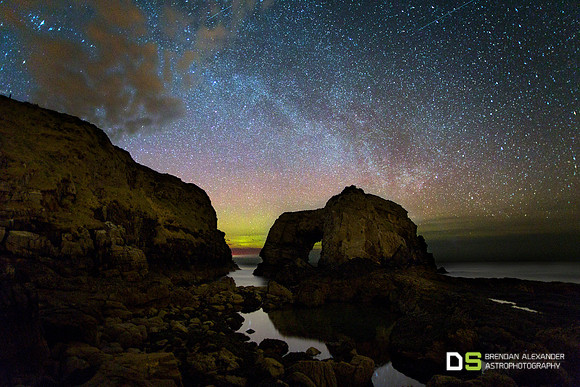 The Great Pollet Sea Arch & The Northern Milky Way