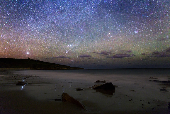 Winter Star Reflections at Crohy Head