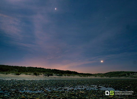 Jupiter & Venus at the Beach